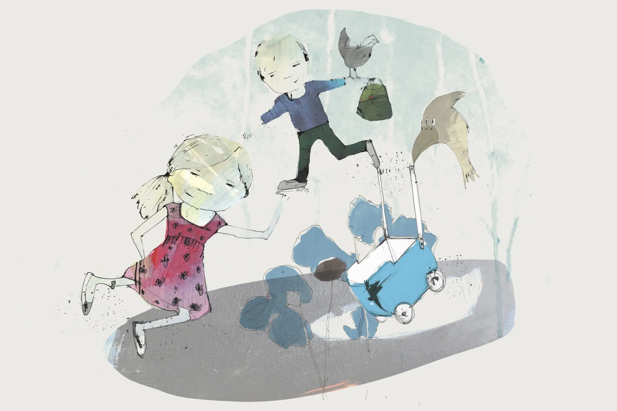 Ellen og jeg. Fortalt af Jens Peter Madsen, med tegning af Tanja Eijgendaal