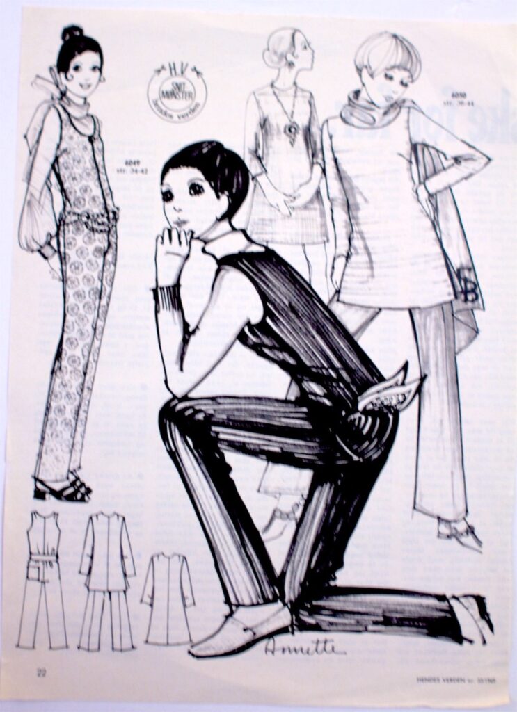 1960erne Annette modetegninger (7)