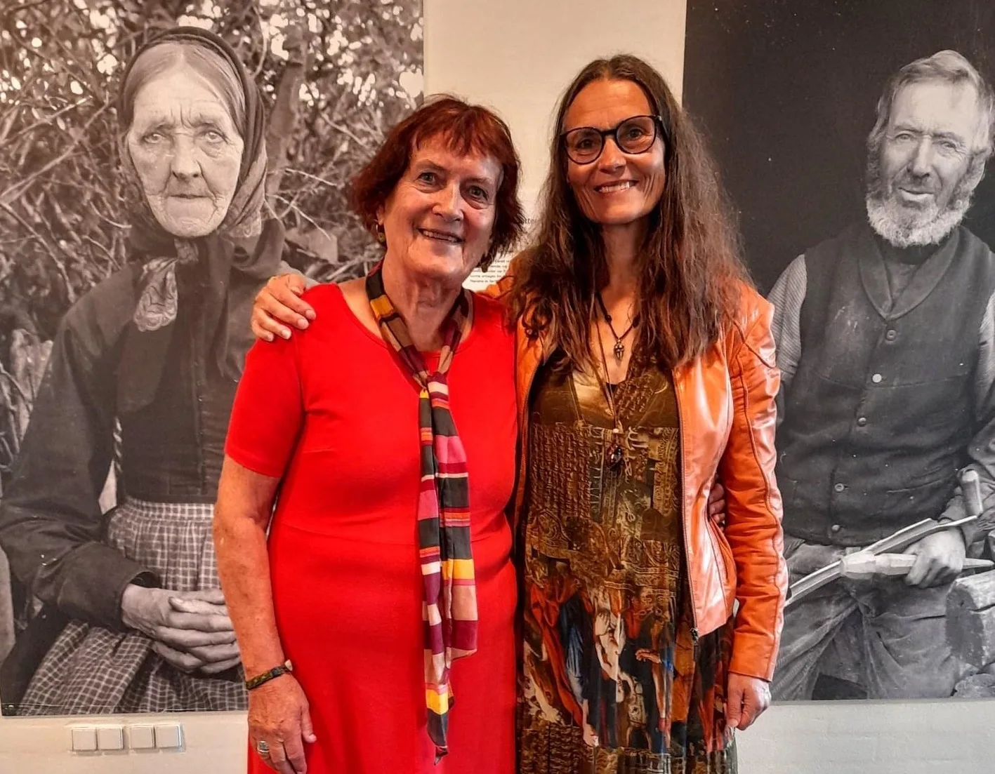 Anna-Grethe-Bech-og-Helle-Boejlesen L Evald Tang Kristensen historier med Anna Grethe Bech og Helle Bøjlesen