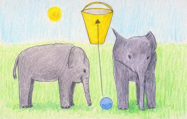 1 Karla og Karlo spiller bold